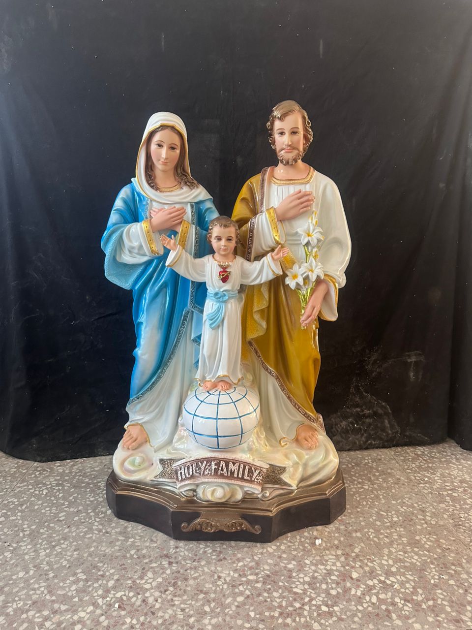 Holy Family Statue – Jesus, Mary &amp; Joseph SRC-369