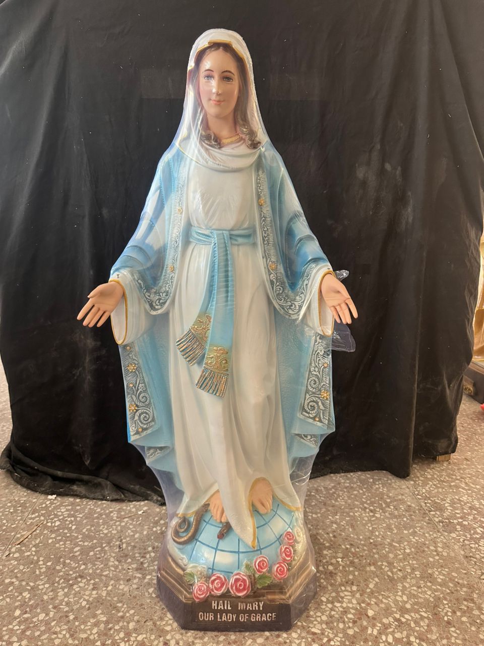 Our Lady of Grace Statue- SRC-337