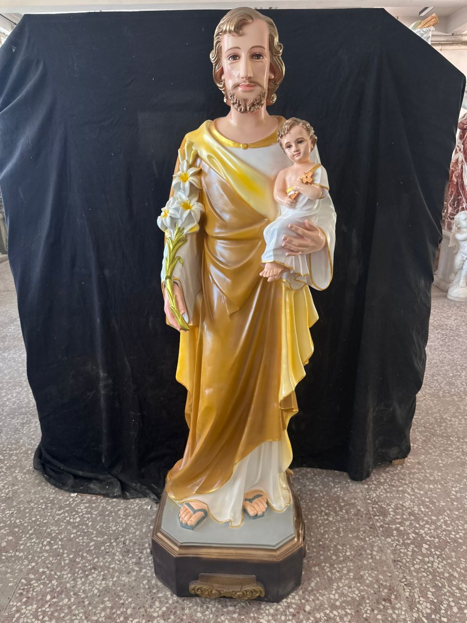 Saint Joseph with Child Jesus Statue SRC-295