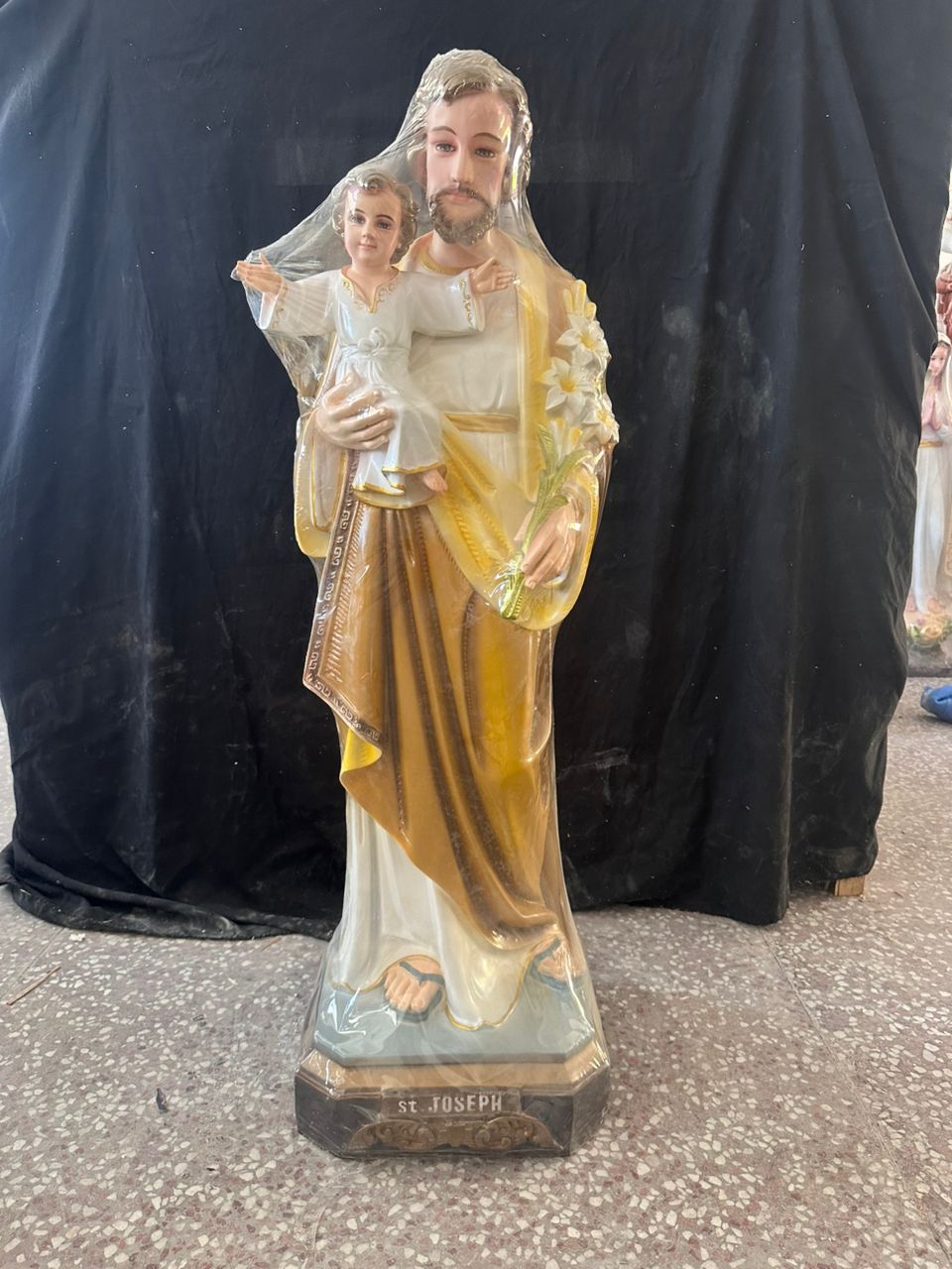 Saint Joseph with Child Jesus Statue SRC-258