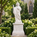 Saint Jude White Marble Statue – CHS-828